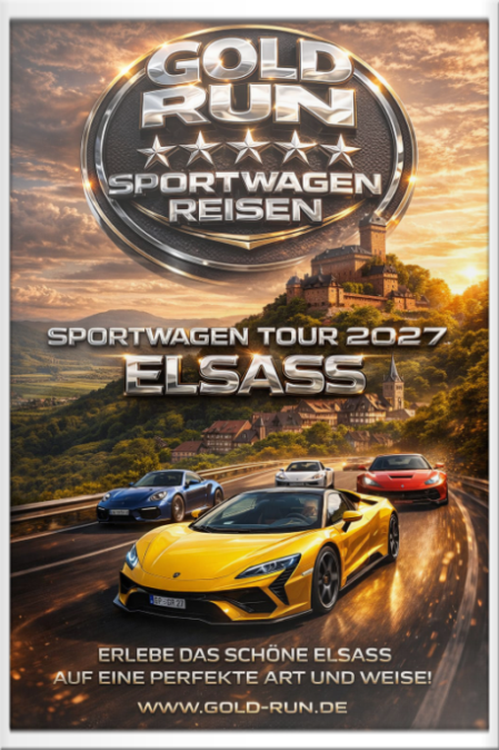 Gold-Run Sportwagenausfahrt - Schweiz 2027