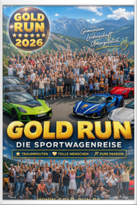 Gold-Run Sportwagenausfahr - InfoTrailer
