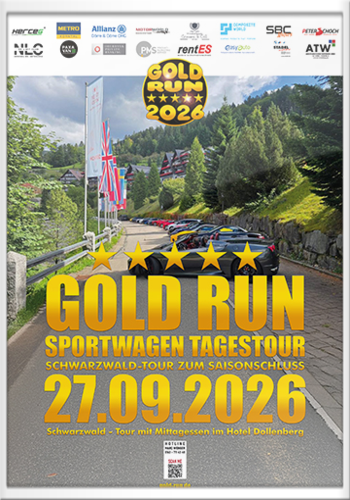 Gold-Run Sportwagenausfahrt - Saisonfinale 2026