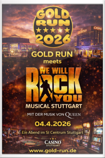 GOLD-RUN - WE WILL ROCK YOU Musical Stuttgart